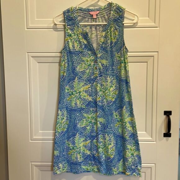 Lilly Pulitzer V-neck Sleeveless Dress - Picture 1 of 6